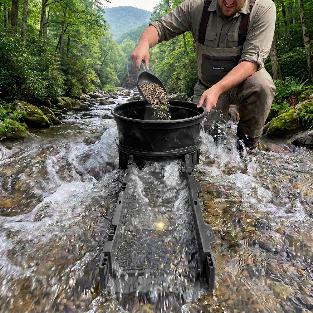 Sluice Fox Expandable Portable Sluice Box