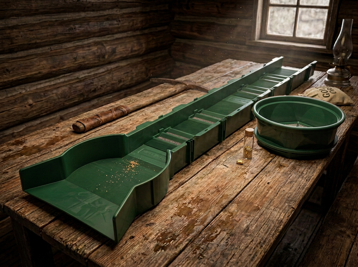 Sluice Fox Expandable Portable Sluice Box