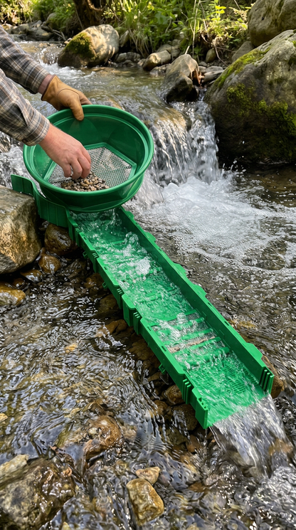Sluice Fox Expandable Portable Sluice Box