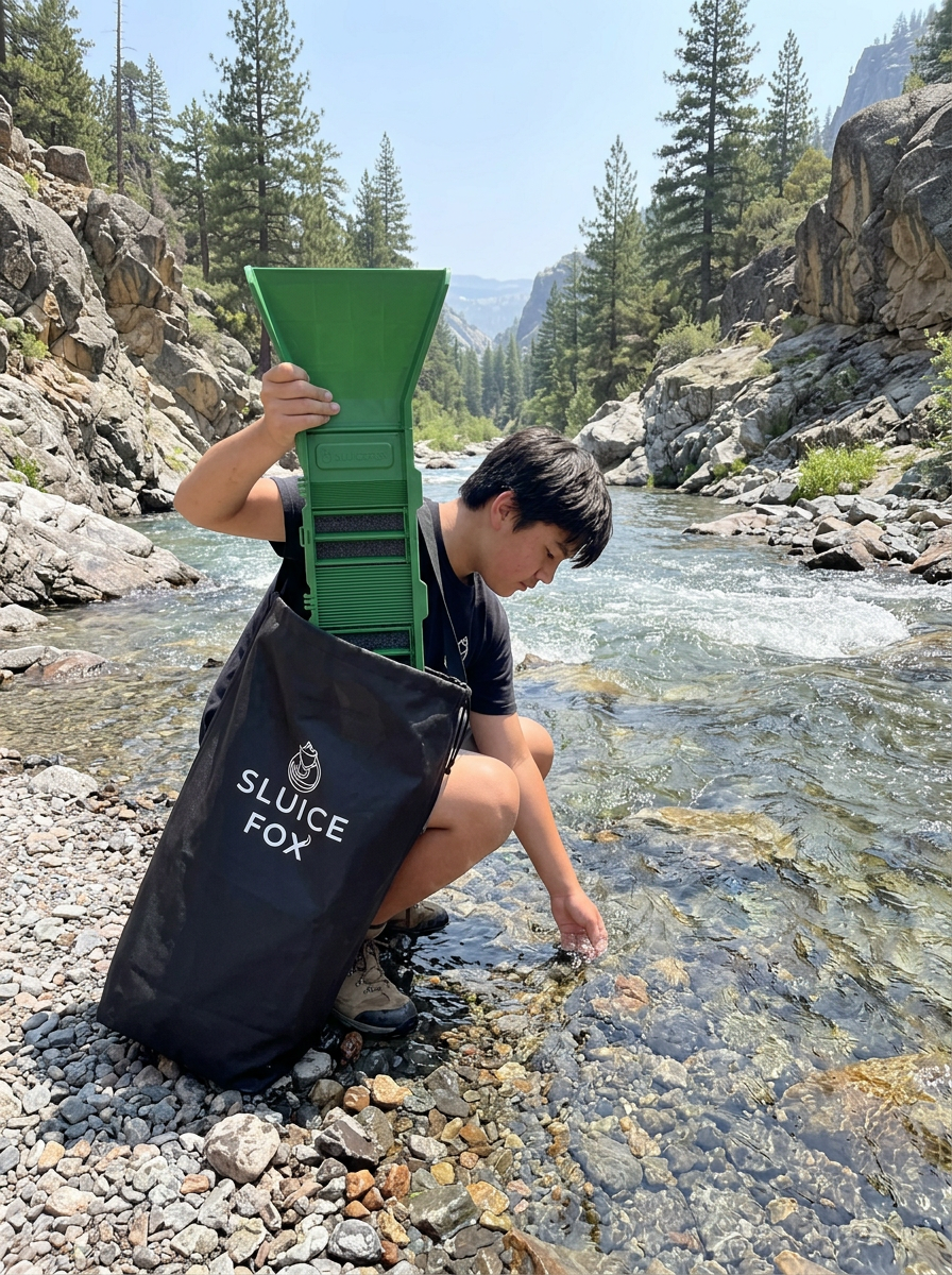 Sluice Fox Expandable Portable Sluice Box