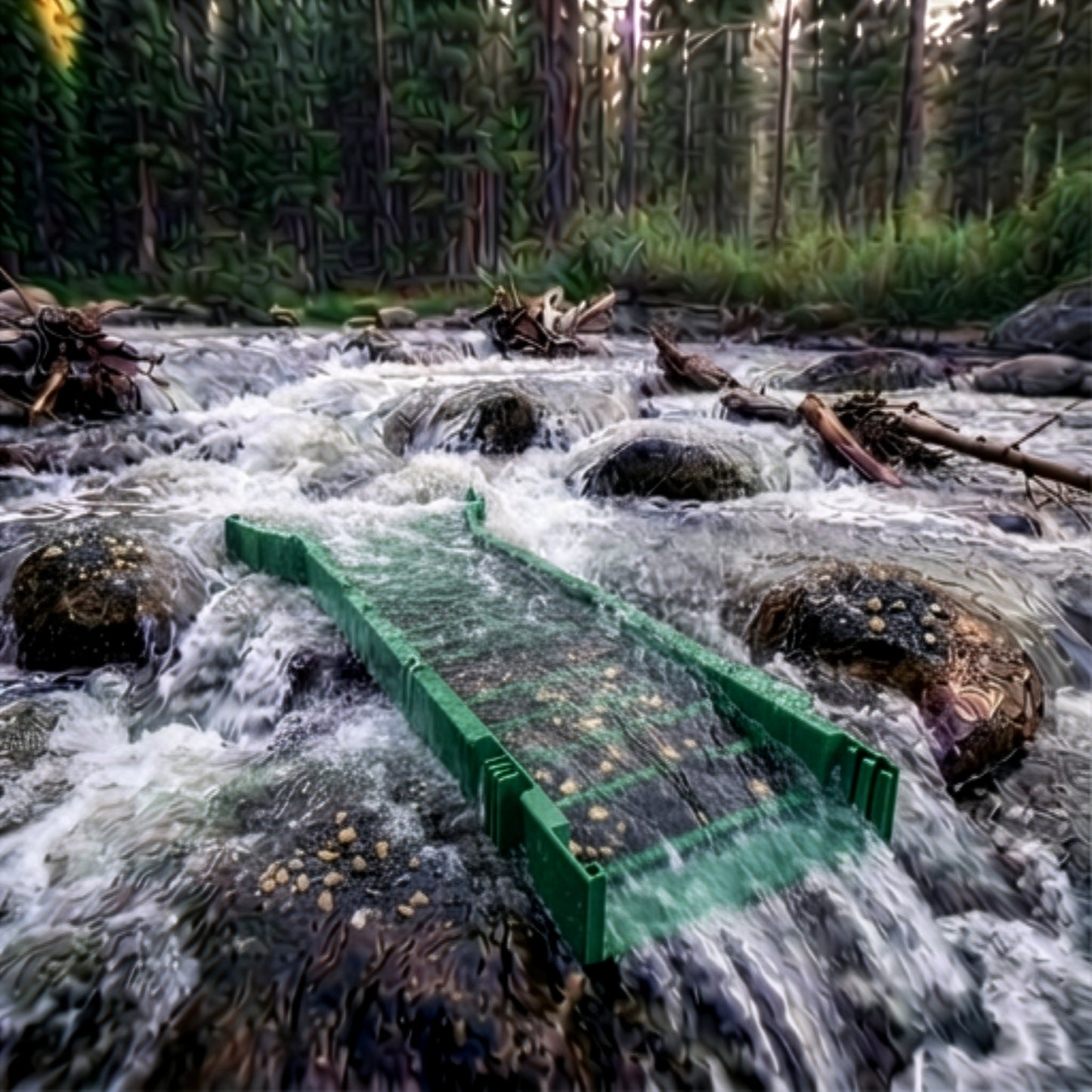 Sluice Fox Expandable Portable Sluice Box