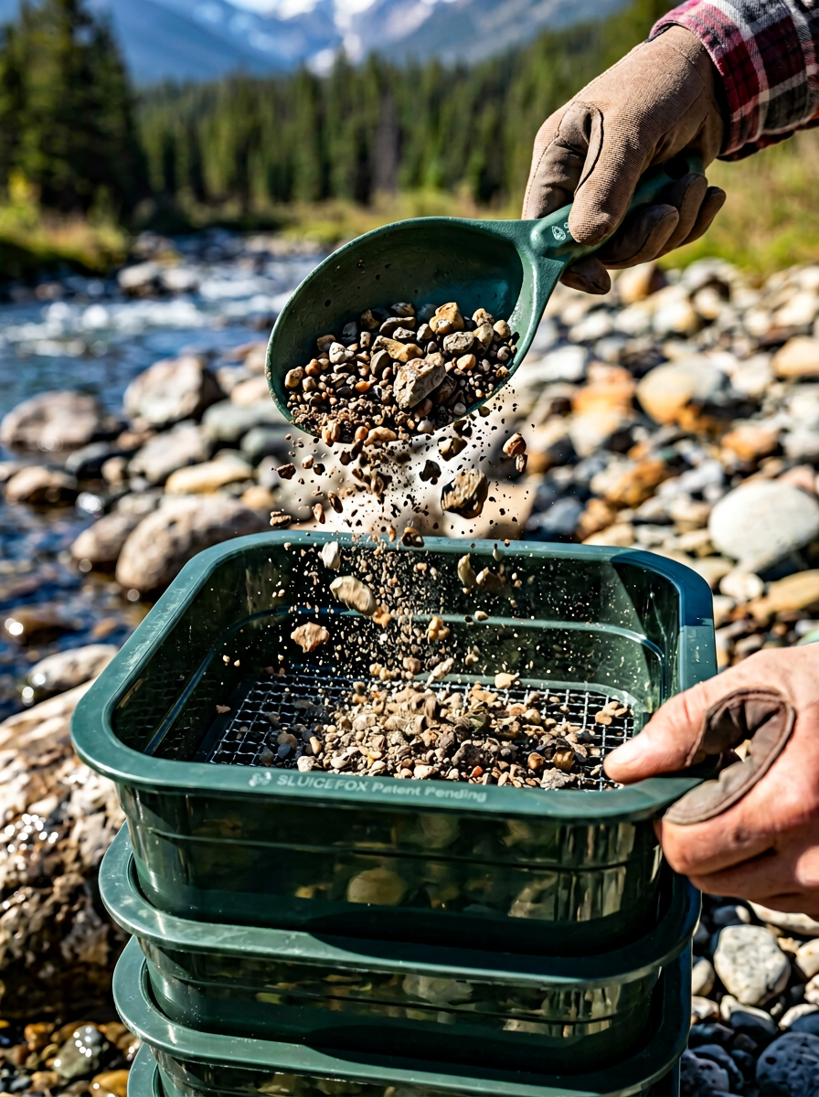 Sluice Fox Mini Classifier Screen