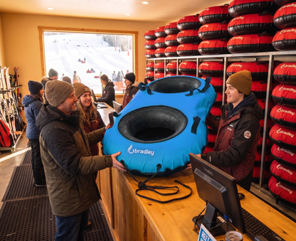 Ultimate Towable Snow Tube Sled with Heavy Duty Cover