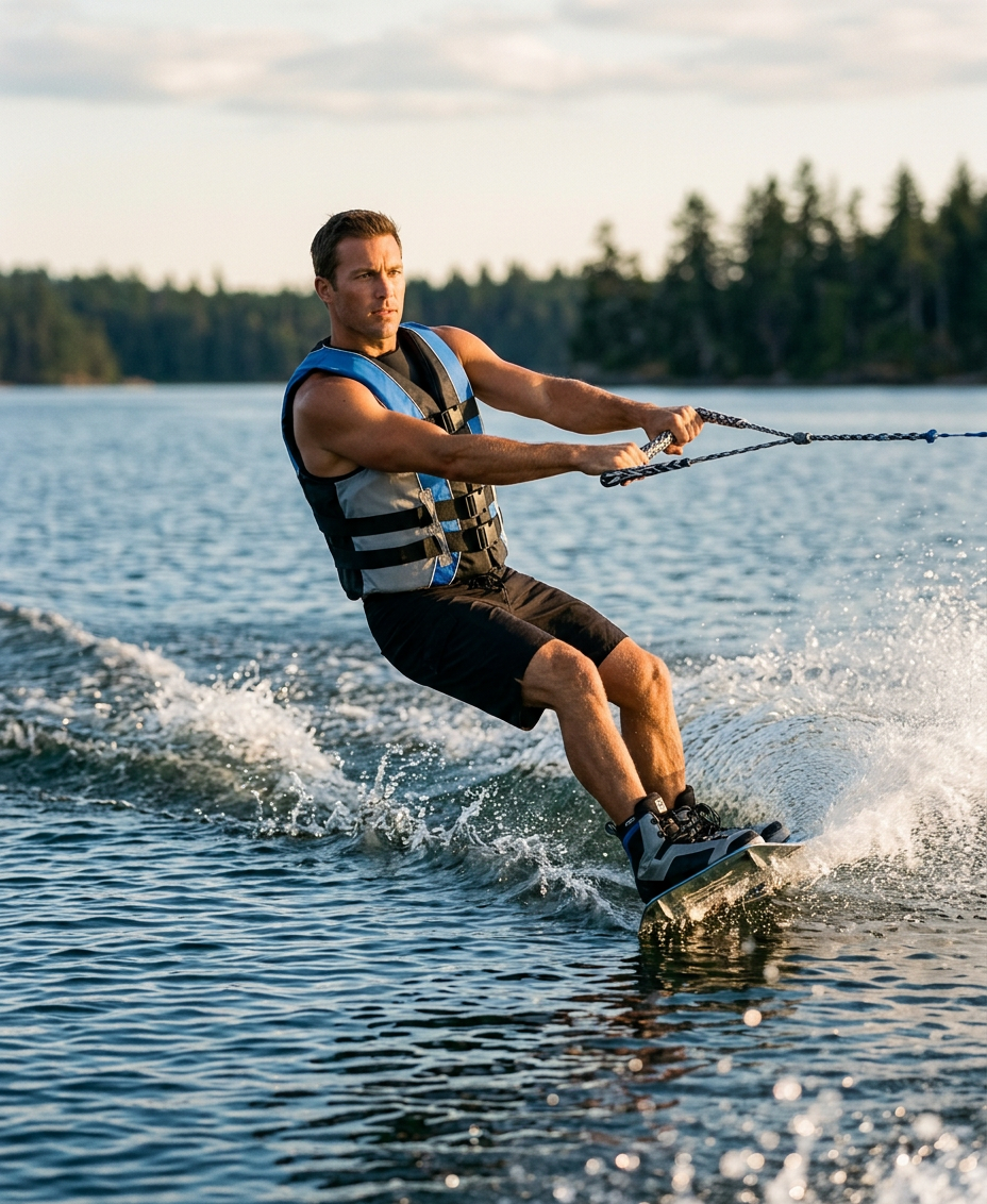 High-Performance Hardcore Adult Life Vest | USCG Approved Safety Flotation Device for Water Sports, Boating, and Outdoor Adventures | Fully Enclosed and Designed for Max Visibility