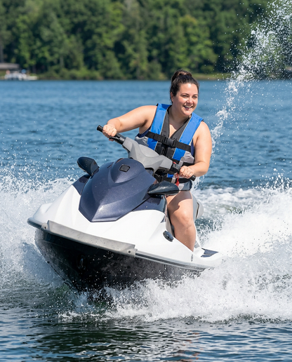 High-Performance Hardcore Adult Life Vest | USCG Approved Safety Flotation Device for Water Sports, Boating, and Outdoor Adventures | Fully Enclosed and Designed for Max Visibility
