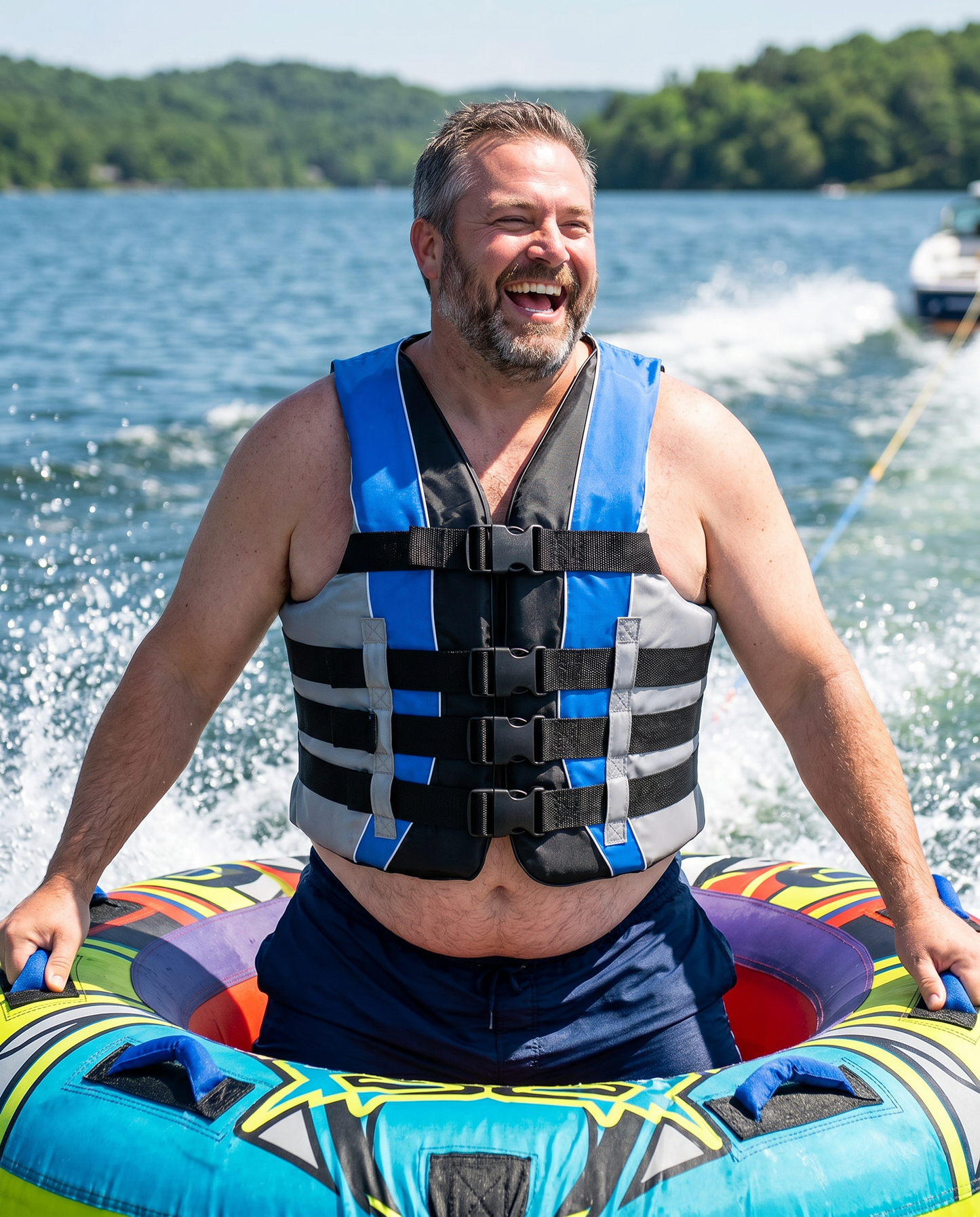 High-Performance Hardcore Adult Life Vest | USCG Approved Safety Flotation Device for Water Sports, Boating, and Outdoor Adventures | Fully Enclosed and Designed for Max Visibility