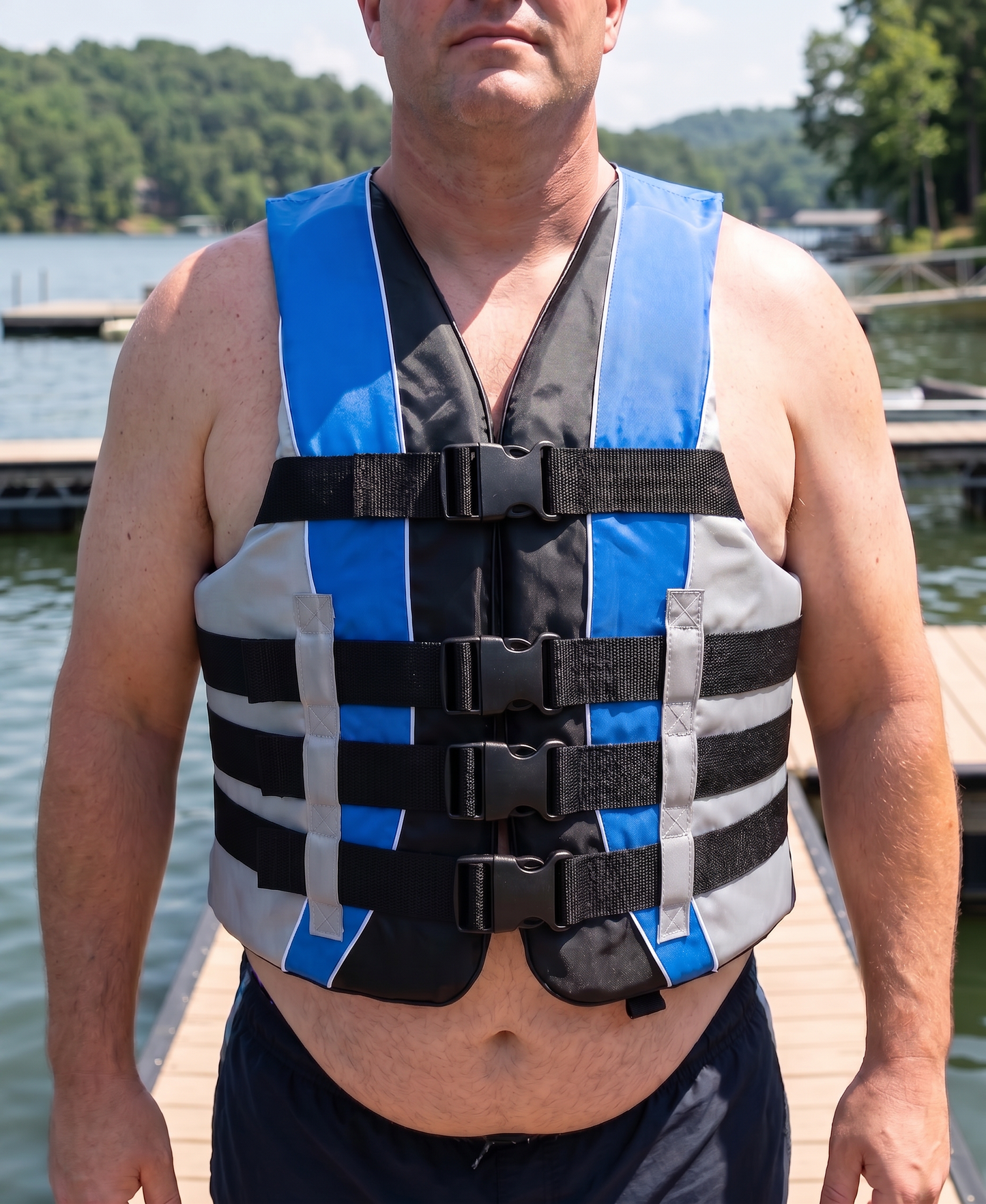 High-Performance Hardcore Adult Life Vest | USCG Approved Safety Flotation Device for Water Sports, Boating, and Outdoor Adventures | Fully Enclosed and Designed for Max Visibility