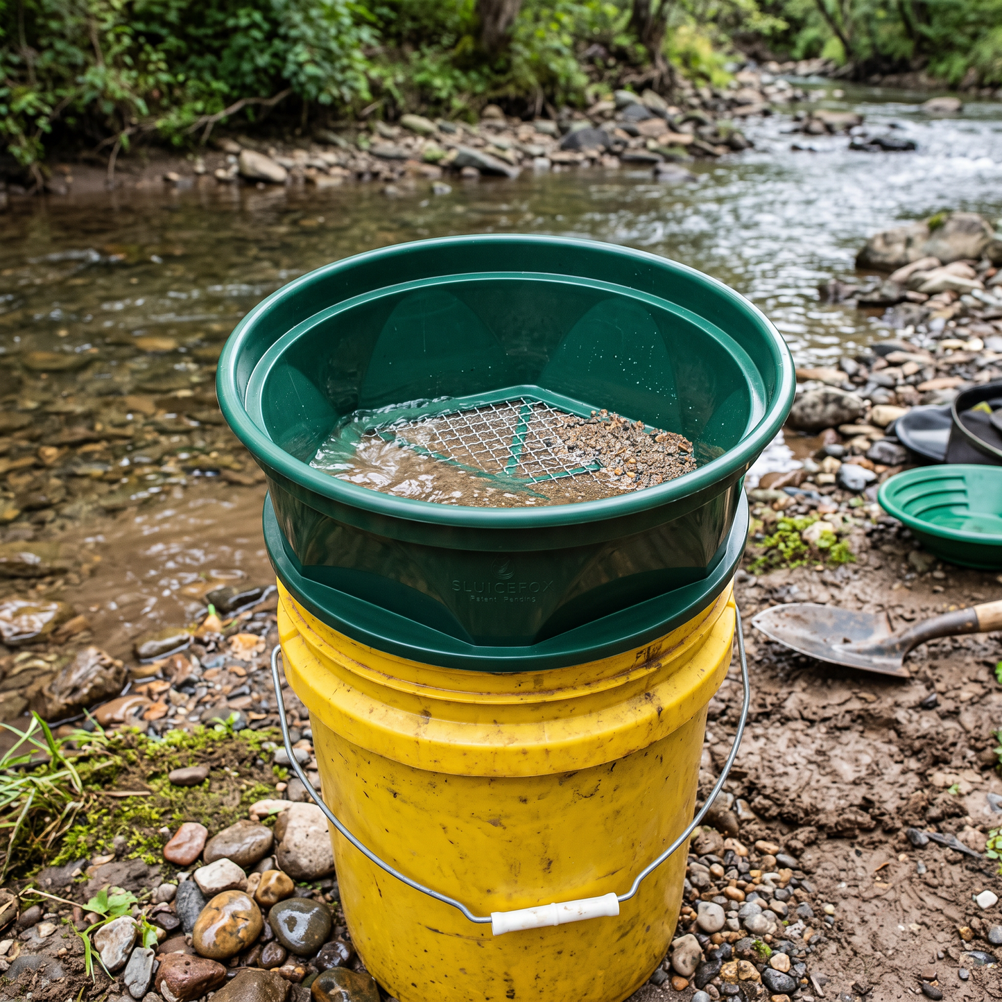 Sluice Fox 10-Piece Gold Panning Kit with 31" Sluice