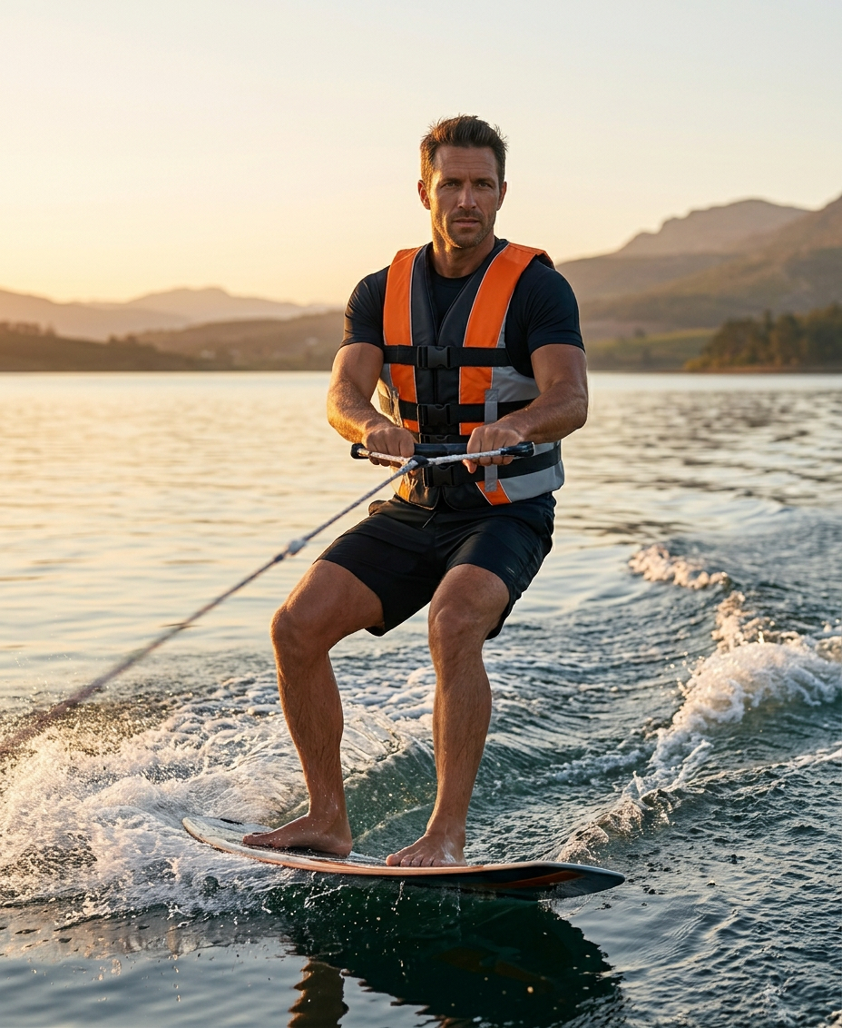 High-Performance Hardcore Adult Life Vest | USCG Approved Safety Flotation Device for Water Sports, Boating, and Outdoor Adventures | Fully Enclosed and Designed for Max Visibility