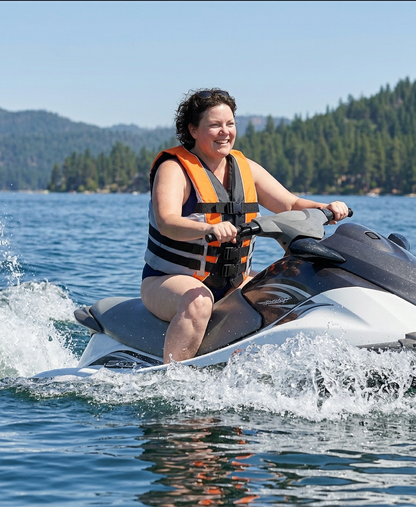 High-Performance Hardcore Adult Life Vest | USCG Approved Safety Flotation Device for Water Sports, Boating, and Outdoor Adventures | Fully Enclosed and Designed for Max Visibility