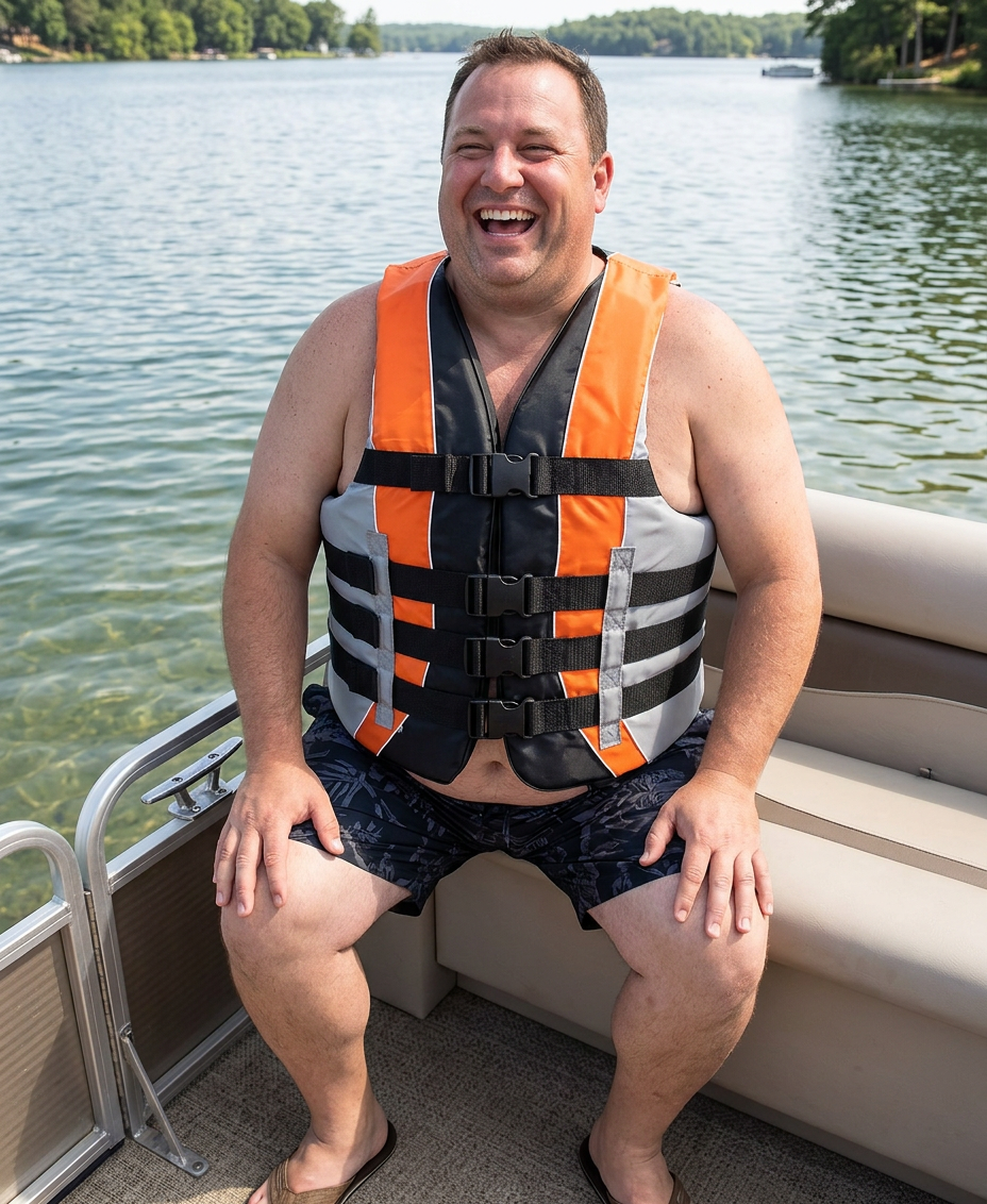 High-Performance Hardcore Adult Life Vest | USCG Approved Safety Flotation Device for Water Sports, Boating, and Outdoor Adventures | Fully Enclosed and Designed for Max Visibility