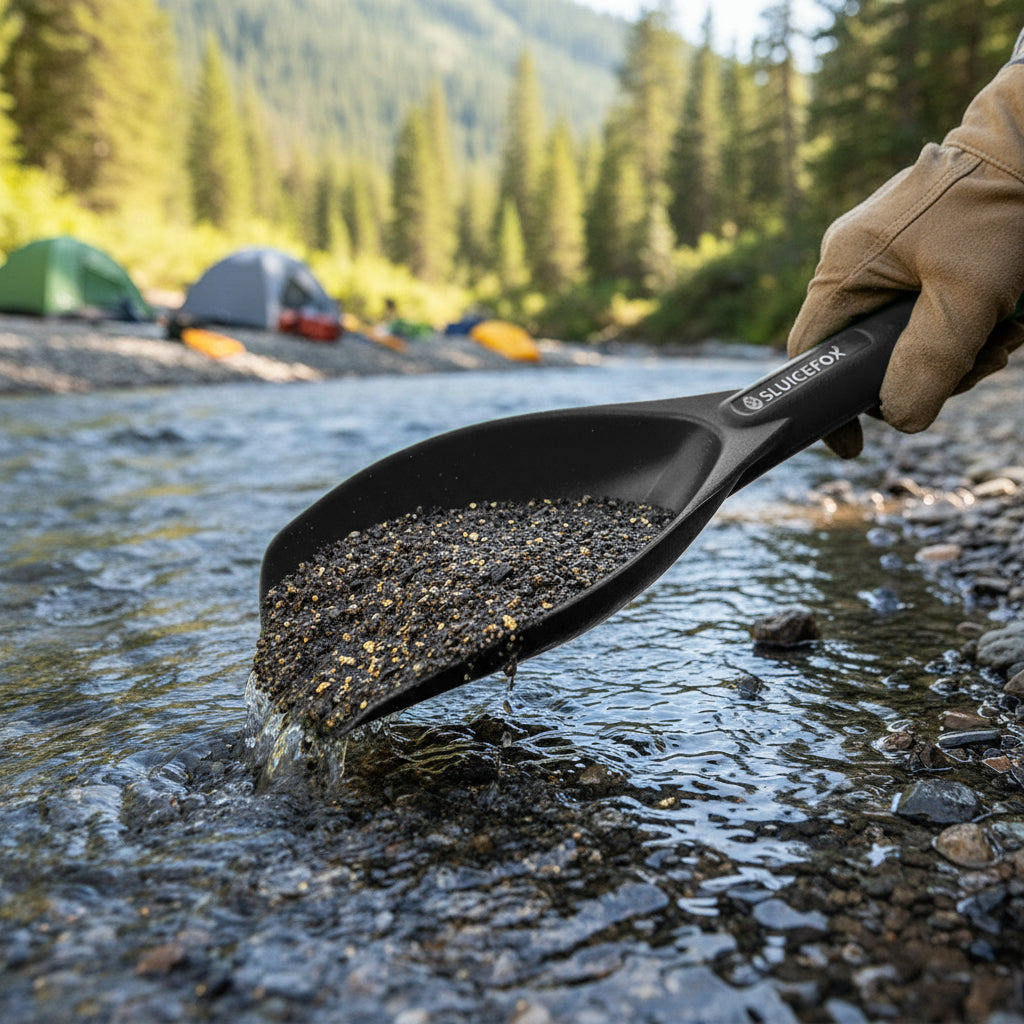 Sluice Fox 10-Piece Gold Panning Kit with 31" Sluice