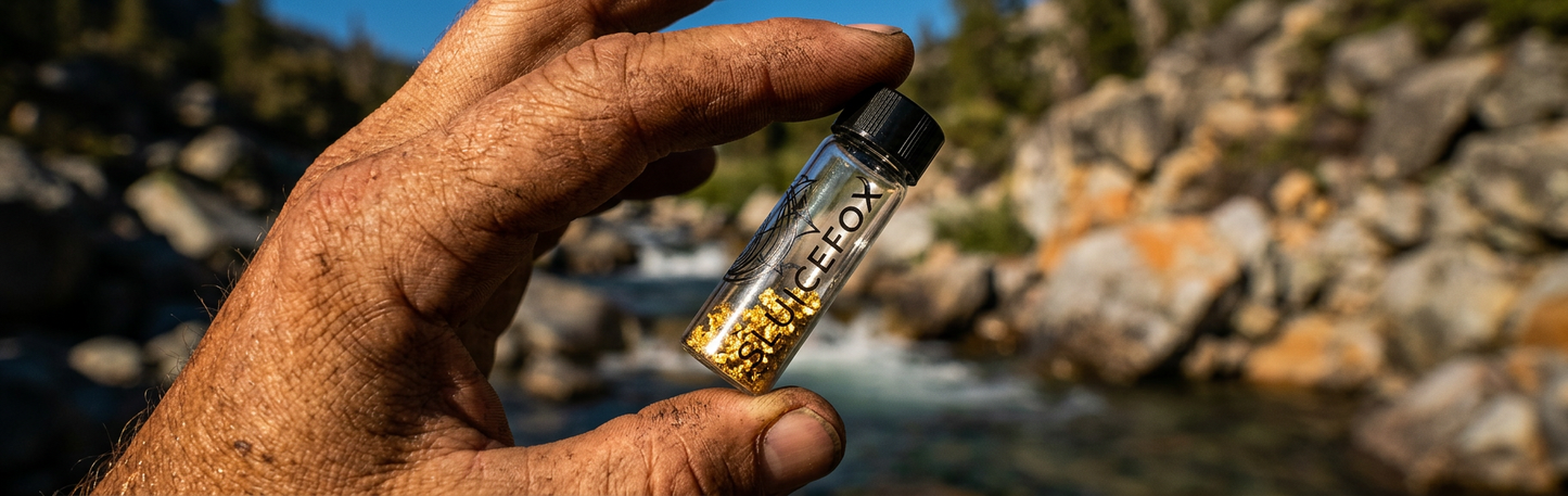 Sluice Fox 10-Piece Gold Panning Kit with 31" Sluice