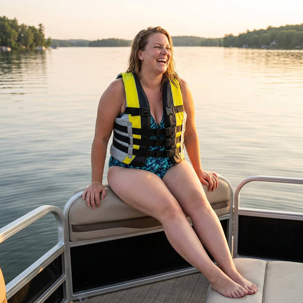 High-Performance Hardcore Adult Life Vest | USCG Approved Safety Flotation Device for Water Sports, Boating, and Outdoor Adventures | Fully Enclosed and Designed for Max Visibility