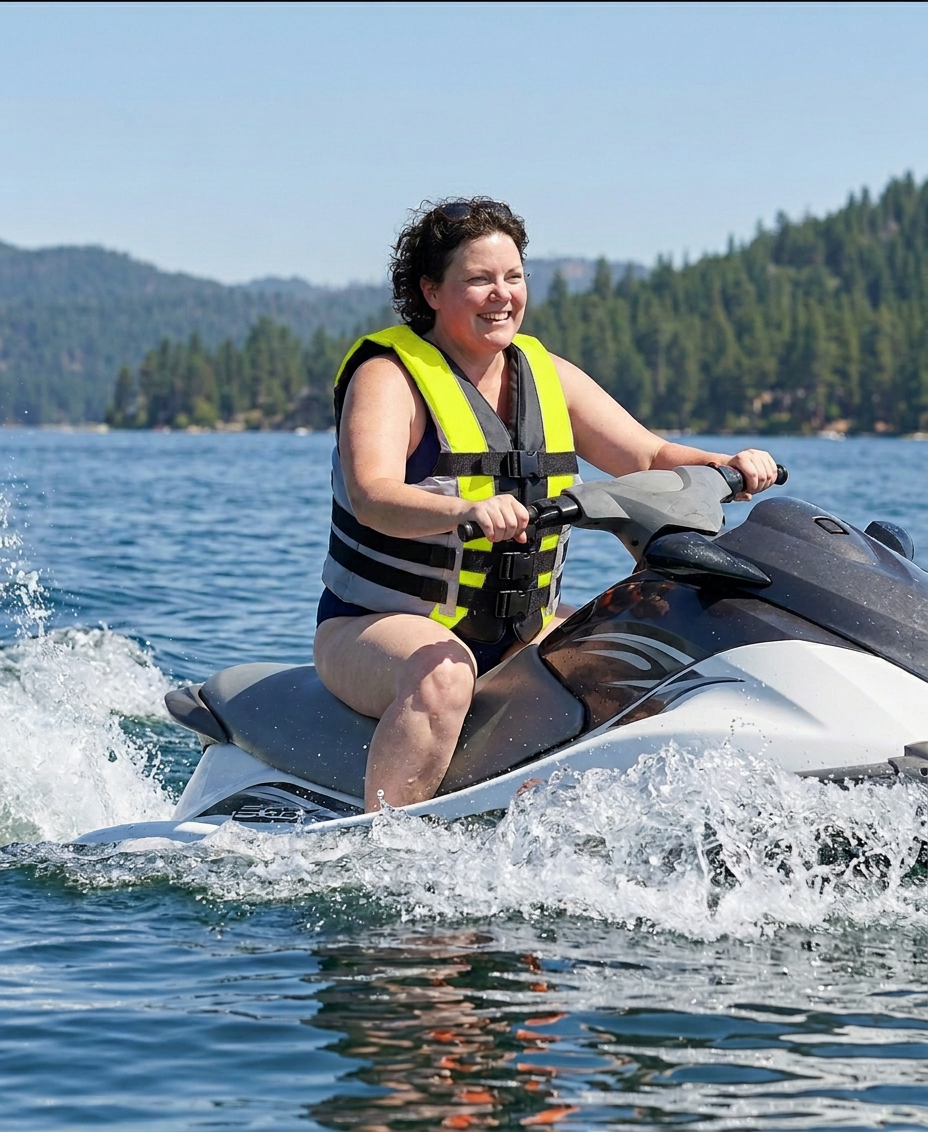 High-Performance Hardcore Adult Life Vest | USCG Approved Safety Flotation Device for Water Sports, Boating, and Outdoor Adventures | Fully Enclosed and Designed for Max Visibility
