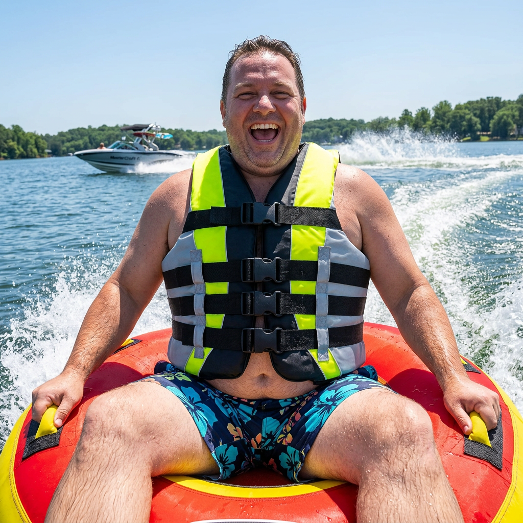 High-Performance Hardcore Adult Life Vest | USCG Approved Safety Flotation Device for Water Sports, Boating, and Outdoor Adventures | Fully Enclosed and Designed for Max Visibility