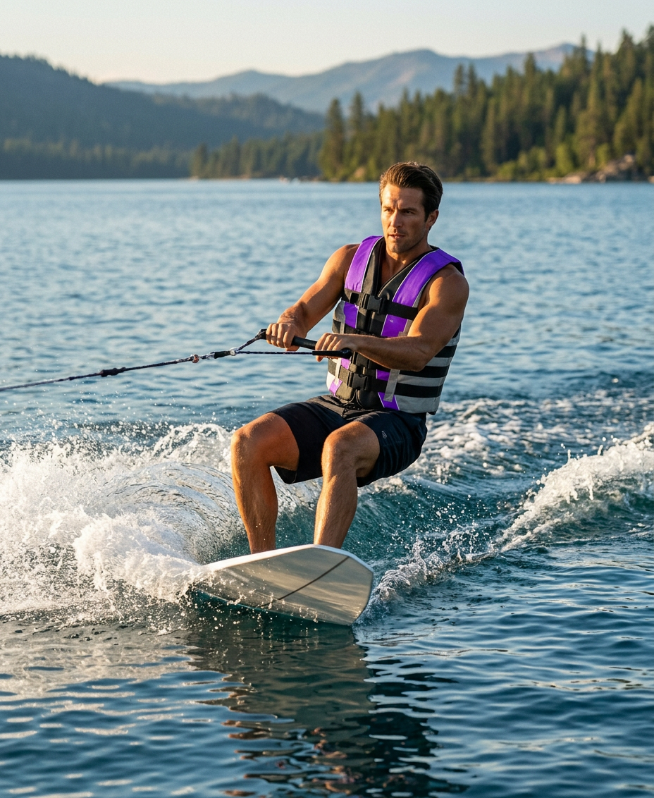 High-Performance Hardcore Adult Life Vest | USCG Approved Safety Flotation Device for Water Sports, Boating, and Outdoor Adventures | Fully Enclosed and Designed for Max Visibility
