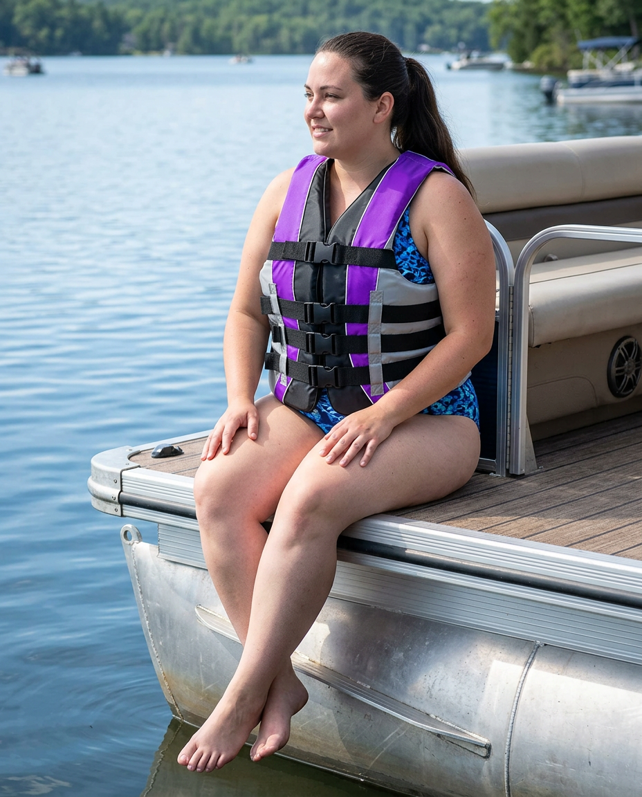 High-Performance Hardcore Adult Life Vest | USCG Approved Safety Flotation Device for Water Sports, Boating, and Outdoor Adventures | Fully Enclosed and Designed for Max Visibility