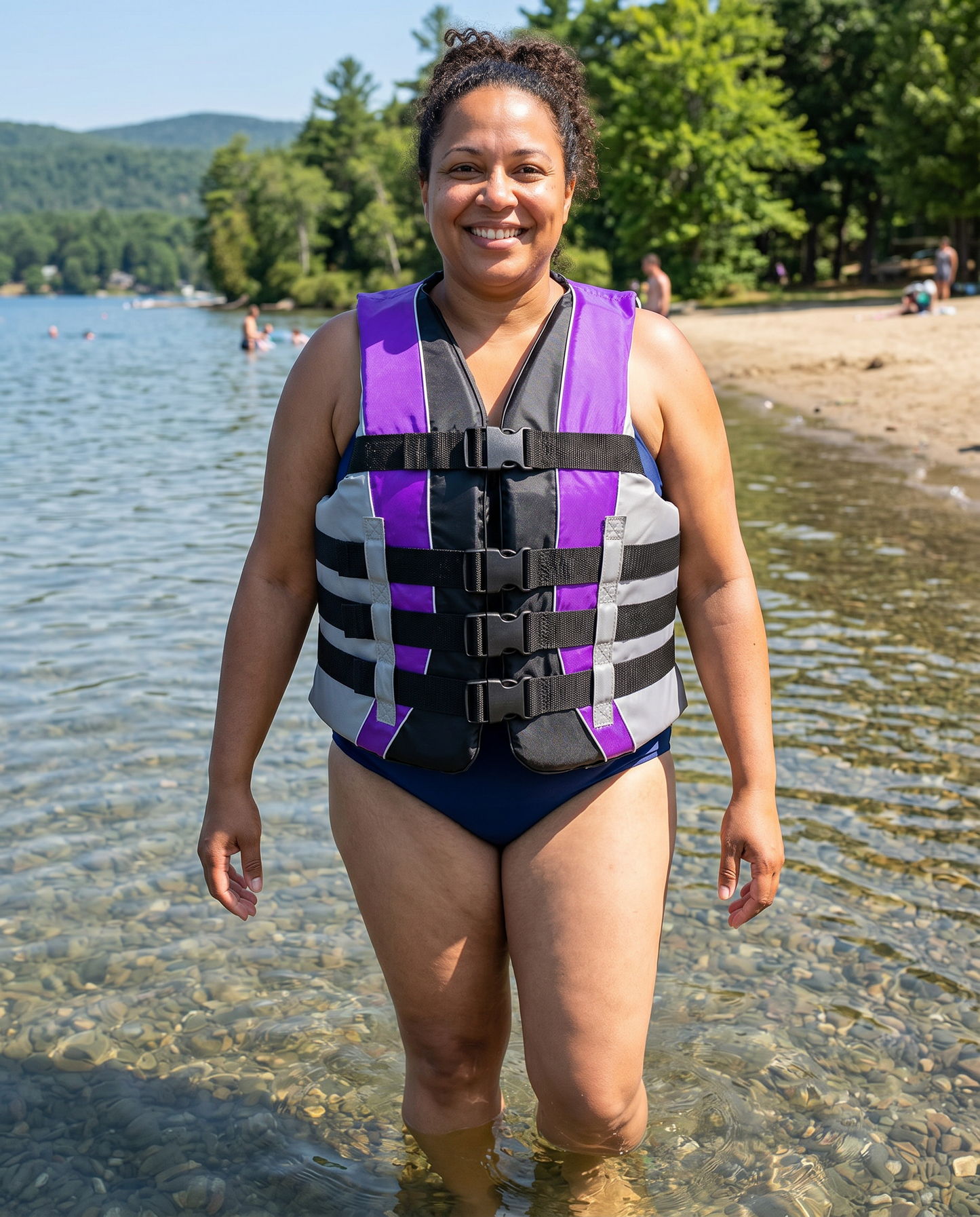 High-Performance Hardcore Adult Life Vest | USCG Approved Safety Flotation Device for Water Sports, Boating, and Outdoor Adventures | Fully Enclosed and Designed for Max Visibility