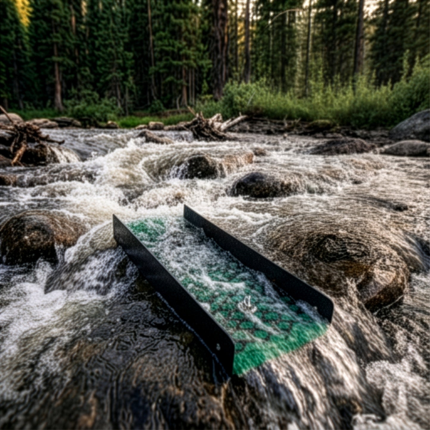 Sluice Fox 12" Pocket Sluice Box – Portable Metal Sluice Kit