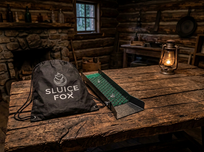 Sluice Fox 12" Pocket Sluice Box – Portable Metal Sluice Kit