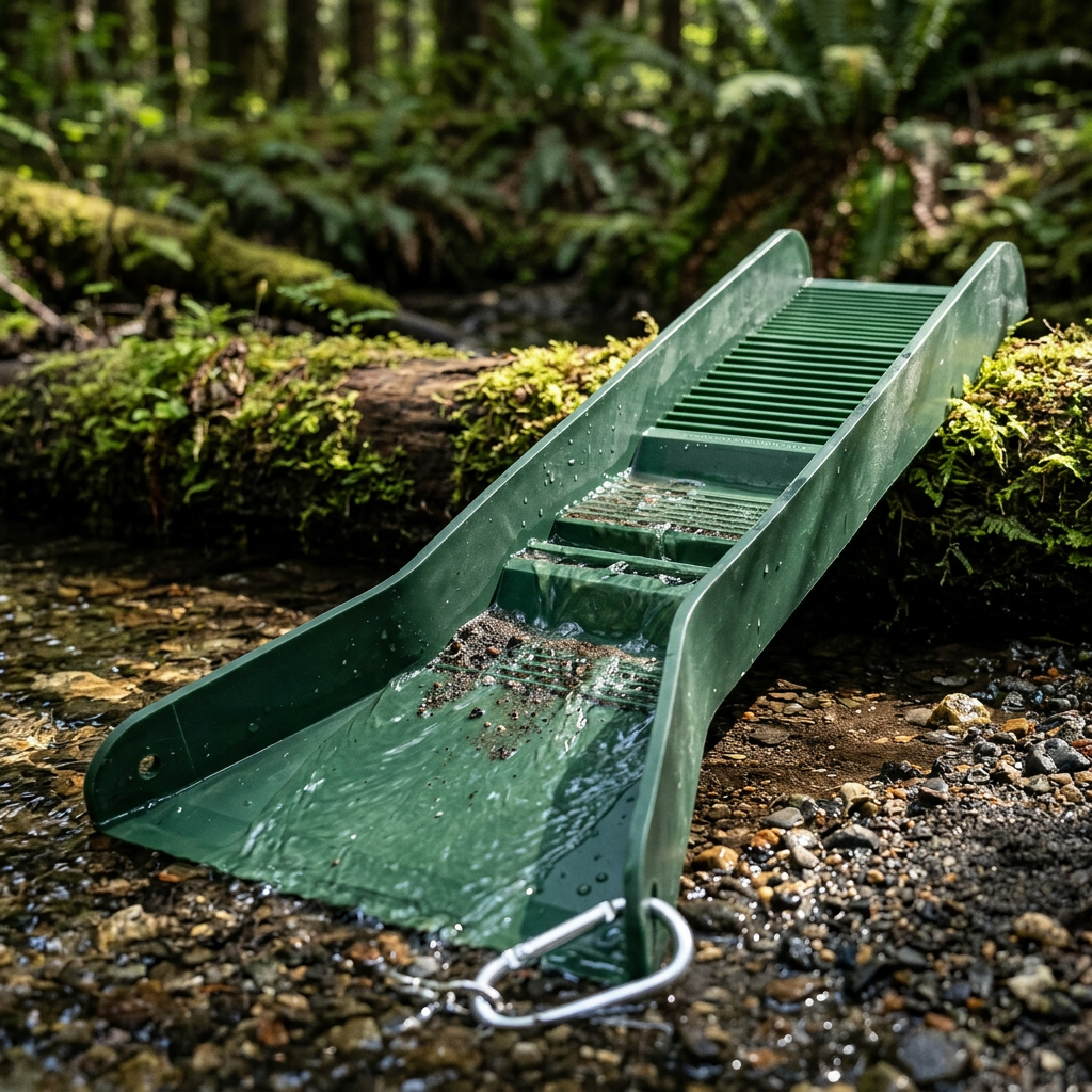 Sluice Fox 12" Pocket Sluice Box – Portable Metal Sluice Kit