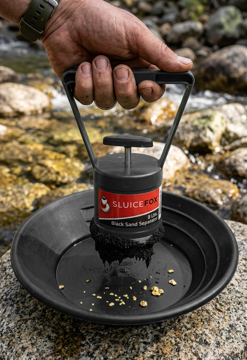 Sluice Fox Handheld Black Sand Magnet