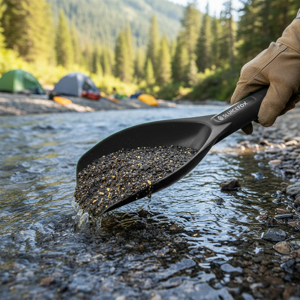 Sluice Fox 10-Piece Gold Panning Kit with 31" Sluice