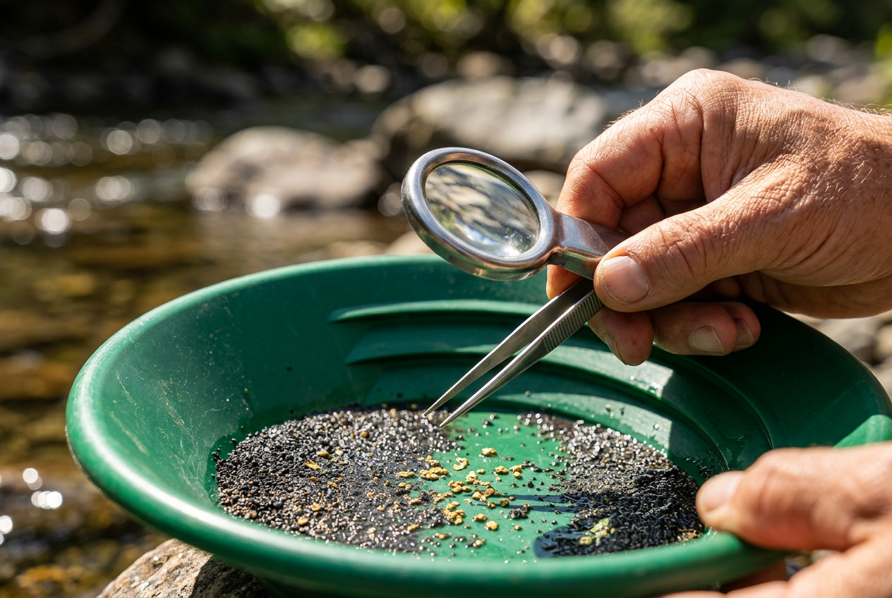 Sluice Fox 12-Piece Gold Panning Kit with Pans & Tools