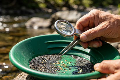 Sluice Fox 12-Piece Gold Panning Kit with Pans & Tools