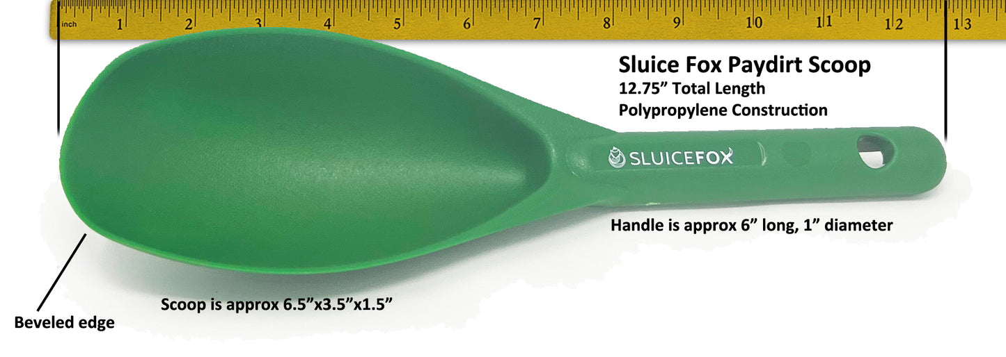 Sluice Fox Plastic Paydirt Scoop