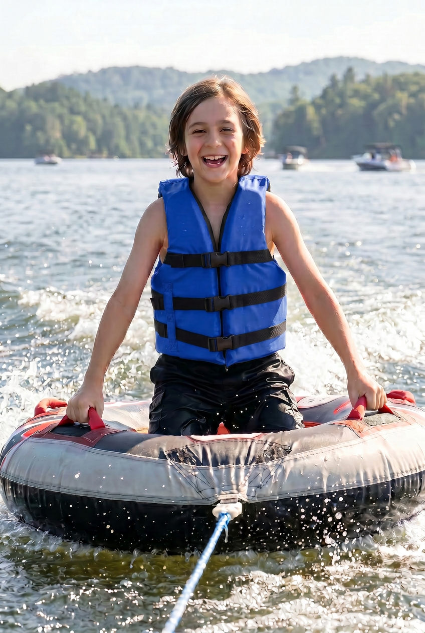 Life jacket paddle vest; Coast Guard approved Type III PFD life vest flotation device; Jet ski, wakeboard, hardshell kayak life jacket; Ideal extra life jacket for pontoon boat