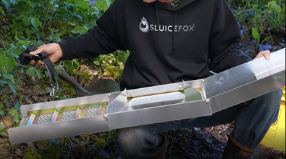 Sluice Fox 50" Folding Aluminum Sluice Box