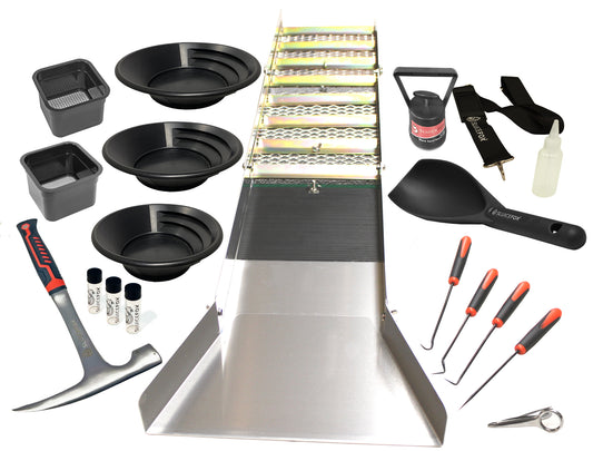 Sluice Fox Complete Gold Mining Kit with Sluice Box