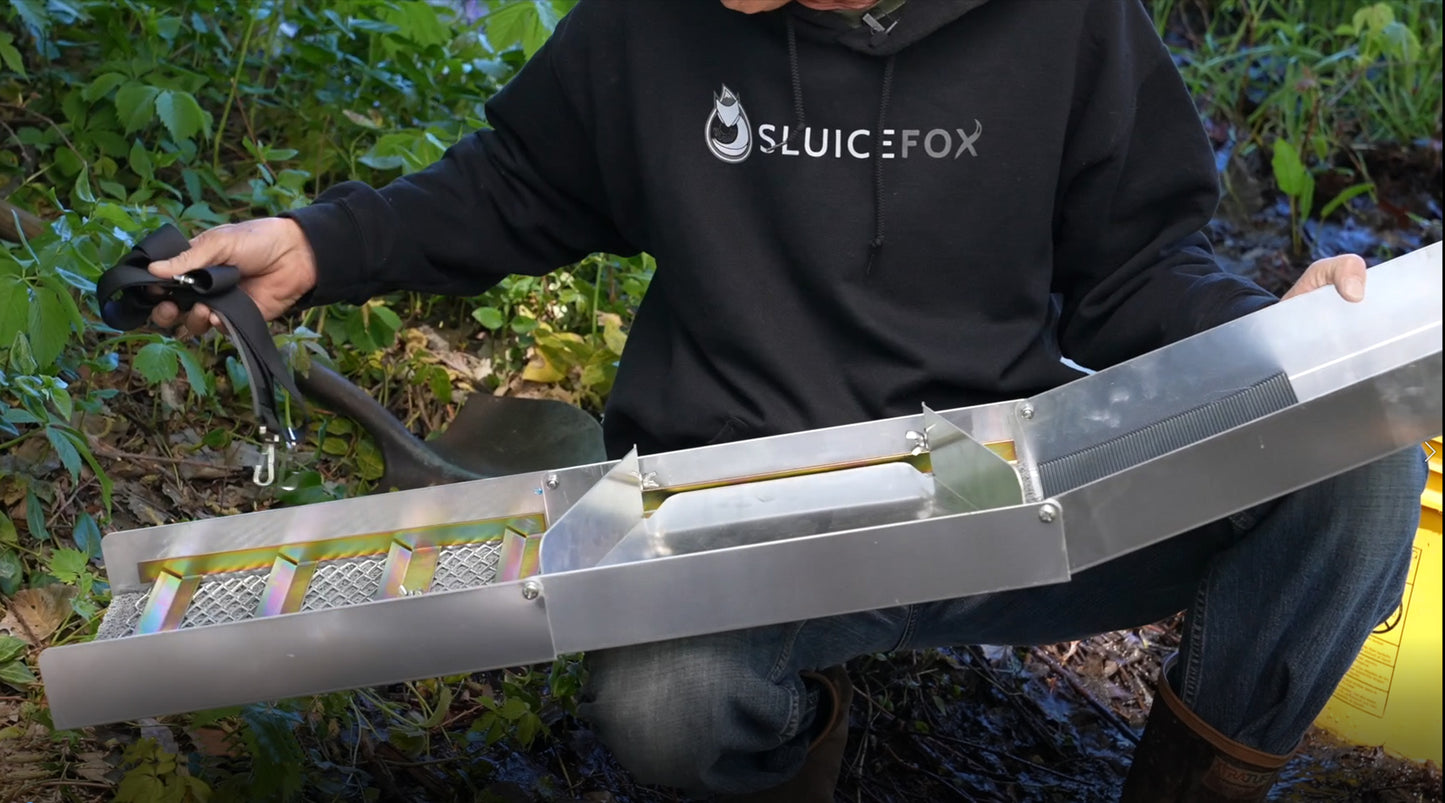 Sluice Fox Complete Gold Mining Kit with Sluice Box