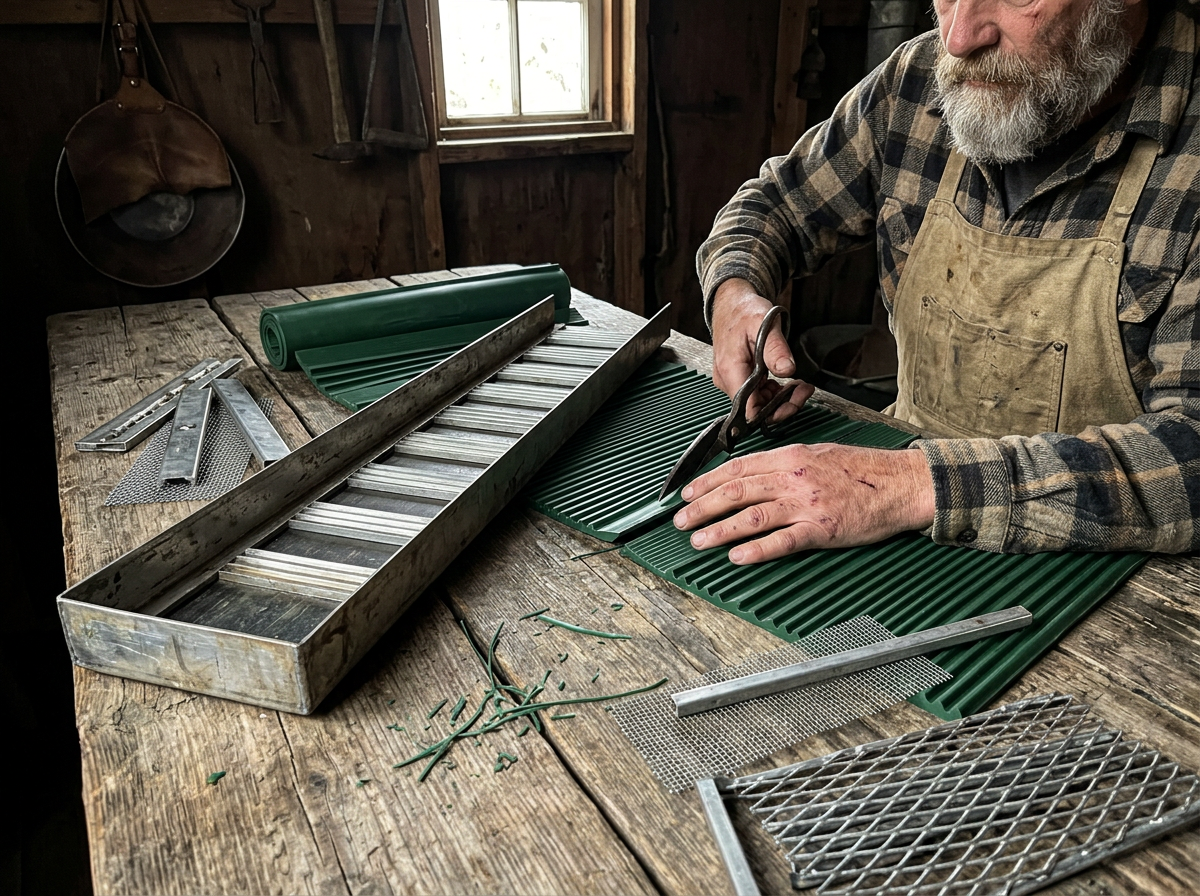 Sluice Fox Sluice Box Matting – Rubber Riffles