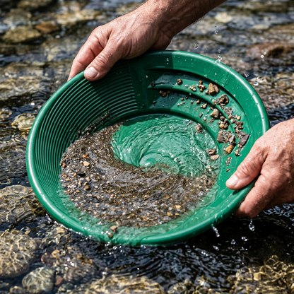 Sluice Fox 3-Piece Gold Panning Kit with Snifter Bottle