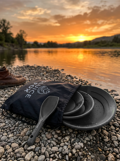 Sluice Fox Prospectors Starter Kit with 3 Pans