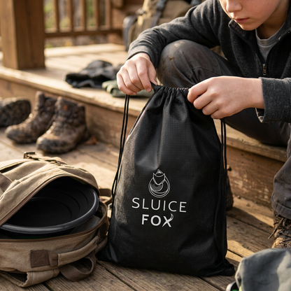 Sluice Fox Gold Panning Starter Kit with Bag