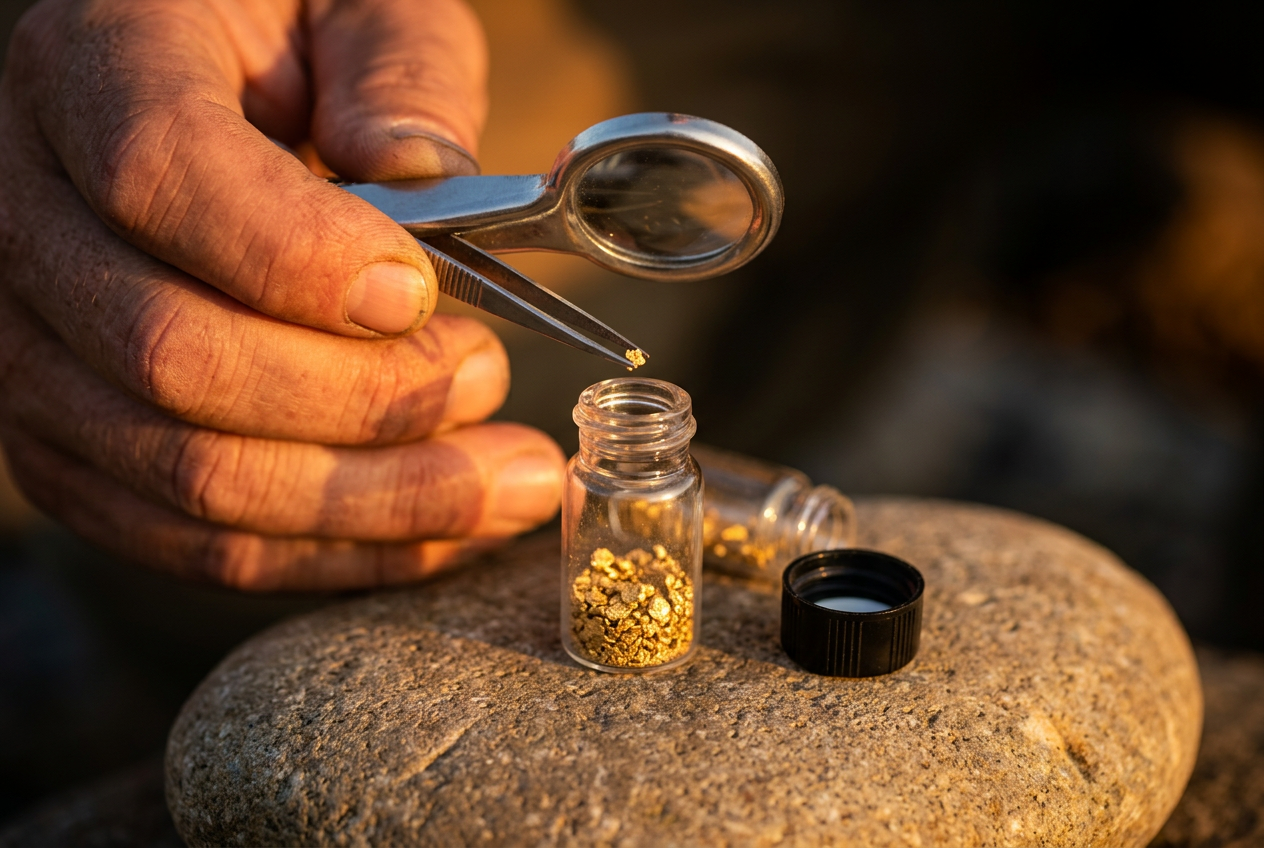 Sluice Fox Gold Panning Starter Kit with Bag