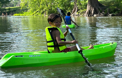 Kids Kayak Paddle for River Tubing and Water Adventures | Double-Sided Oars Ideal for Young Paddlers or on River Runs, Lakes, and Streams | Lightweight, Easy-to-Use