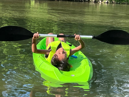 Kids Kayak Paddle for River Tubing and Water Adventures | Double-Sided Oars Ideal for Young Paddlers or on River Runs, Lakes, and Streams | Lightweight, Easy-to-Use
