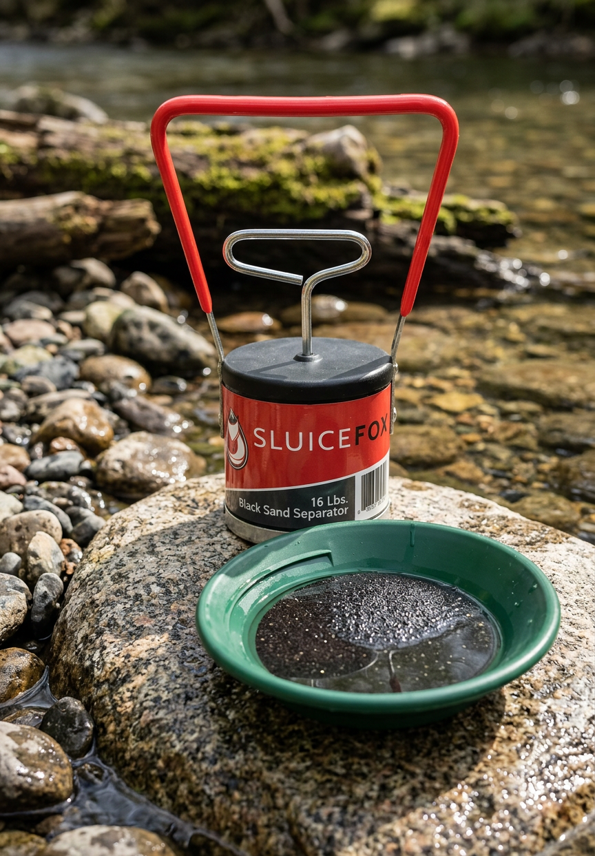 Sluice Fox Handheld Black Sand Magnet