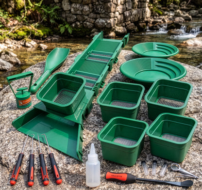 Sluice Fox Compact Sluice Box Kit with Classifiers