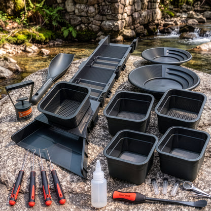 Sluice Fox Compact Sluice Box Kit with Classifiers