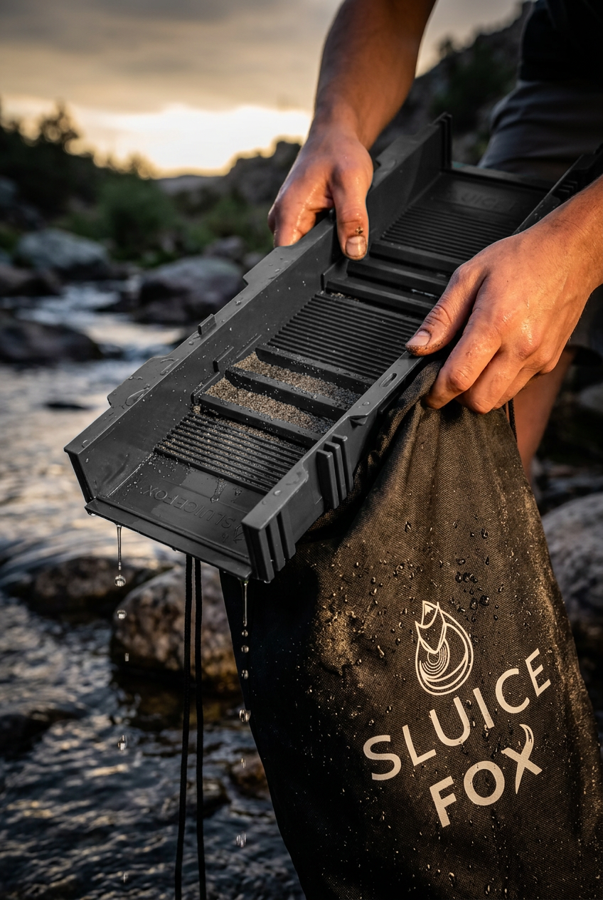 Sluice Fox Compact Sluice Box Kit with Classifiers