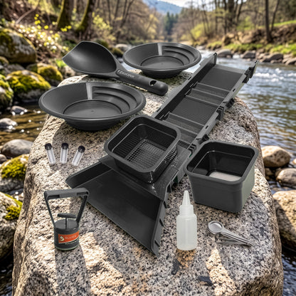 Sluice Fox Compact Sluice Box Kit with Classifiers