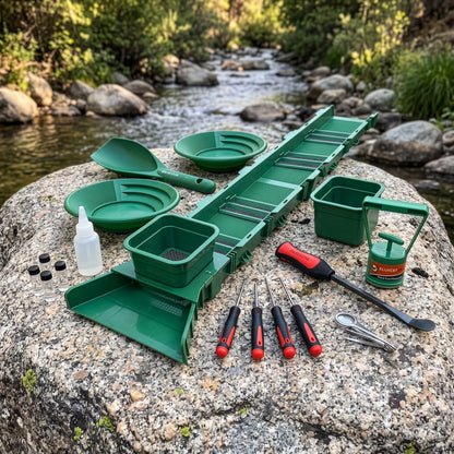 Sluice Fox Compact Sluice Box Kit with Classifiers
