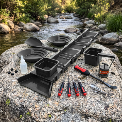 Sluice Fox Compact Sluice Box Kit with Classifiers