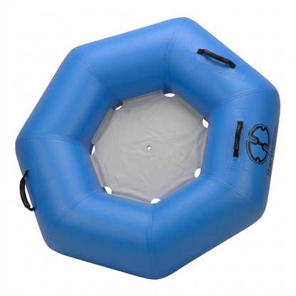 Hardcore River Tube with Durable Triple-Layer PVC, Ergonomic Seven-Sided Design, Intuitive Handles, and C7 Valve Inflation – Ideal for Tubing Adventures